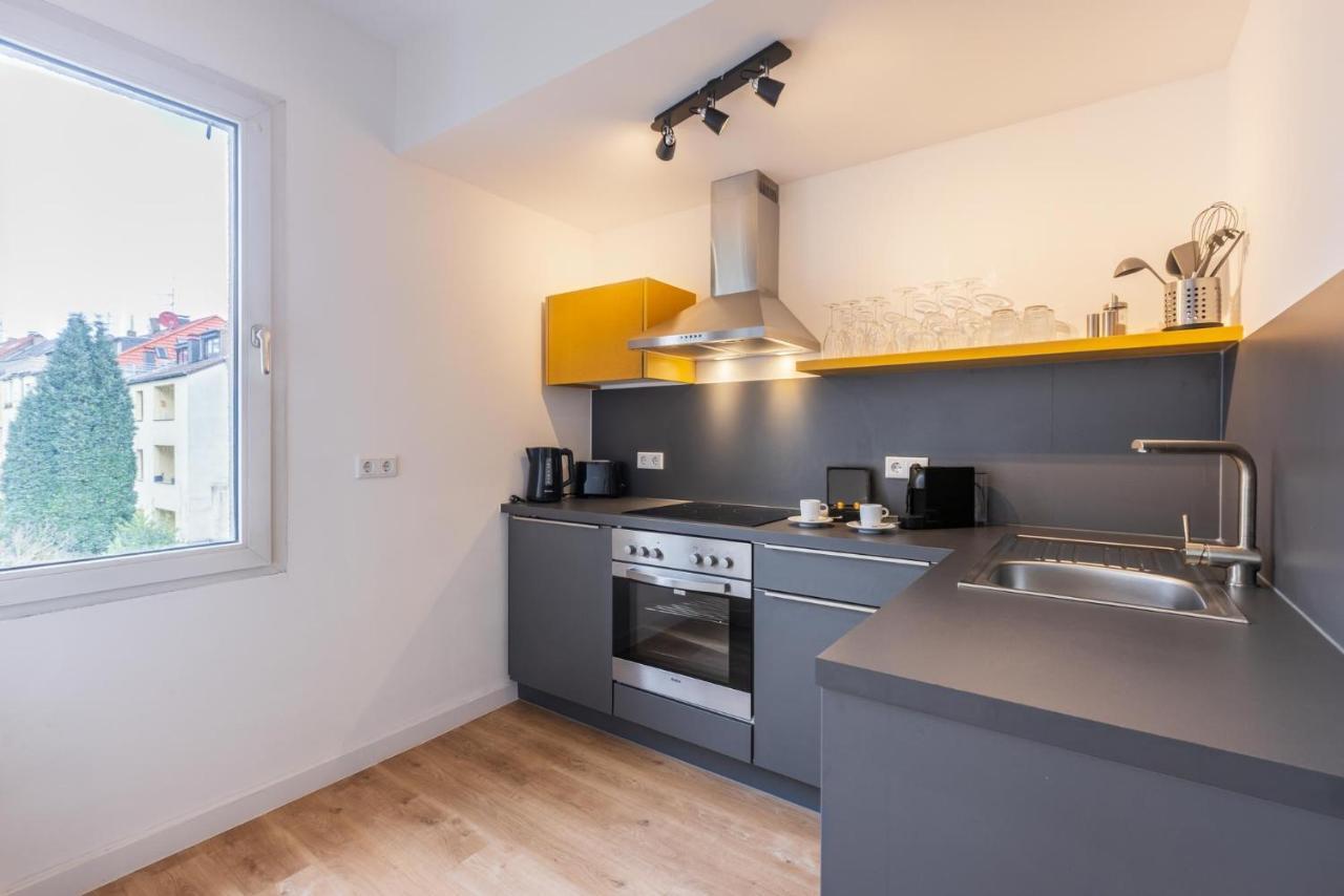 Glueck Auf Appartements Hufelandstrasse 埃森 外观 照片